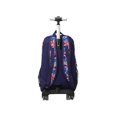 thumbnail image 3 of Juego de mochila escolar de 3: carrito, lonchera y lapicera para niños y niñas floradas, 3 of 11