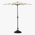 thumbnail image 6 of Abba Patio Umbrella Base, Round Sunburst Market Umbrella Stand, 50.7 lbs Capacity, Black, 6 of 6
