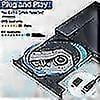 thumbnail image 4 of External Dvd Player, Plug And Play, Portable Dvd/cd With Usb 3.0 Amp; Type-c, External Cd Player For Pc, Desktop, Mac, Ios, 4 of 5