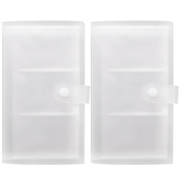 OGITUDE 2Pcs Multi-functional Picture Collection Albums Post Card Books Commemorative Gift