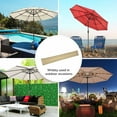 thumbnail image 2 of Yescom 10 Ft 3 Tier Patio Umbrella with Protective Cover Crank Push to Tilt Poolside, 2 of 12