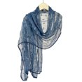 thumbnail image 2 of Soft Mist Bandana Long Scarf 3D Bow Textured Neck Wrap & Shawl Fashion Accessory, 2 of 6