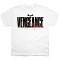 thumbnail image 2 of The Batman Vengeance For The Bat Kids T Shirt (Medium) for Youth Toddler Boys and Girls, White, 2 of 5
