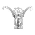 thumbnail image 5 of Huayishang Filter Temeixi Stock 304 Stainless Steel Monkey Tea Strainer Tea Strainer Tea Strainer with Tray Tea Brewer, Kitchen Essentials Clearance Sale Silver, 5 of 9