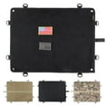 thumbnail image 1 of Patch Display Board Foldable D-Ring Design Wear Resistant with Fasten Tape Non-Fading Nylon Tactical Board Patch Organizer Holder Display Panel Camping Supplies, 1 of 7
