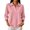 237#Watermelon Red, variant on 3/4 Sleeve Solid Polo Shirts for Women Button Collar Lightweight Dressy Golf Blouses Turquoise 3XL