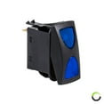 thumbnail image 3 of 12V DC 20A 4-Pin LED ON-OFF-ON SPDT Rocker Switch - BLUE, 3 of 4