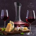 thumbnail image 2 of Decantador de vino - Aireador de cristal, 2 of 3