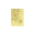 thumbnail image 2 of Historic County Map - Cottle County Texas - General Land Office 1890 - Vintage Wall Art, 2 of 4