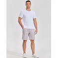 thumbnail image 3 of COOFANDY Mens Casual Shorts Classic Fit Chino Dress Shorts Lighweight Stretch Flat Front Golf Shorts with Pockets, 3 of 6