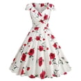 thumbnail image 2 of Youyipin womens summer dresses Retro Swing Dresses for Women 1950s Vintage Rockabilly Clothes Pinup Clothing Cocktail Party dresses for women, 2 of 6
