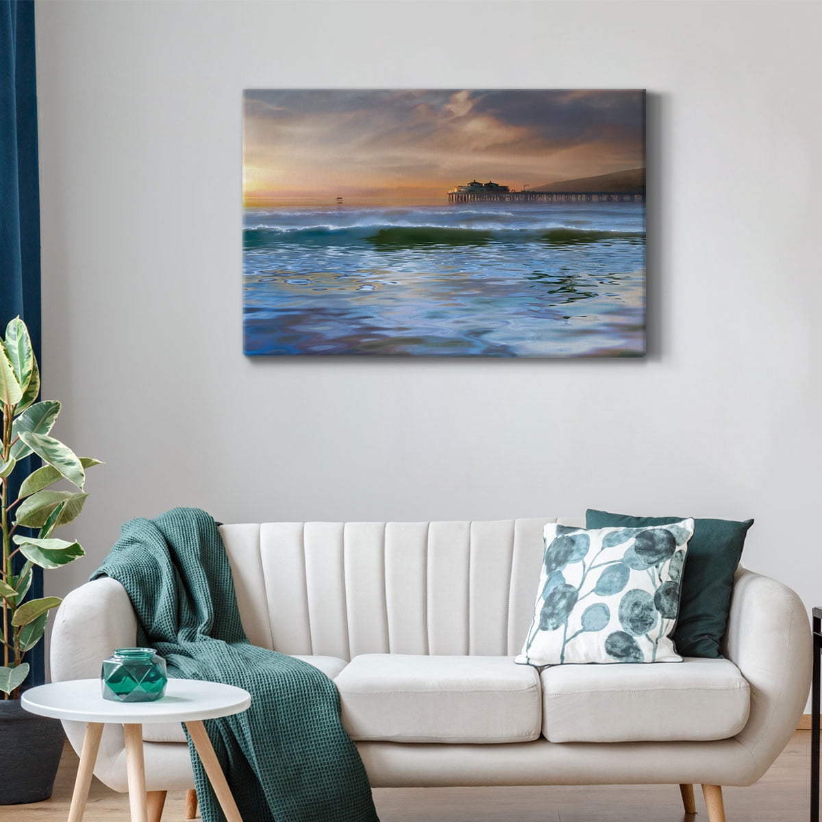 Wexford Home The Pier Premium Gallery Wrapped Canvas, 40" x 60" - Ready to Hang