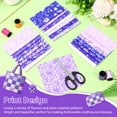 thumbnail image 5 of 84Pcs Gradient Floral Cotton Fabric Bundles 5x5 inches Precut Quilting Fabric Squares for Quilting DIY Sewing Crafts and Scrapbooking, 5 of 9