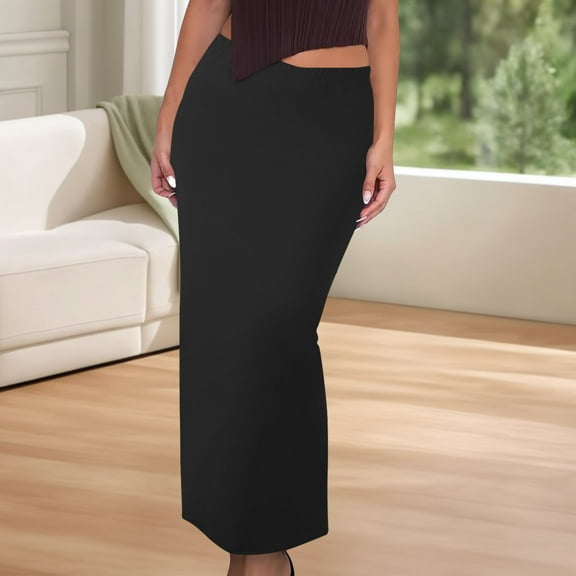 Taylonsss Womens Solid Color Sophisticated Minimalist Casual Office Classic Bodycon Dress Business Casual Style