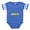 Royal Blue, variant on CafePress - Mate - Cute Infant Baby Football Bodysuit