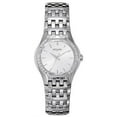 thumbnail image 3 of Wittnauer Women's Laureate Collection SS Diamond Bracelet Watch 10R23, 3 of 3
