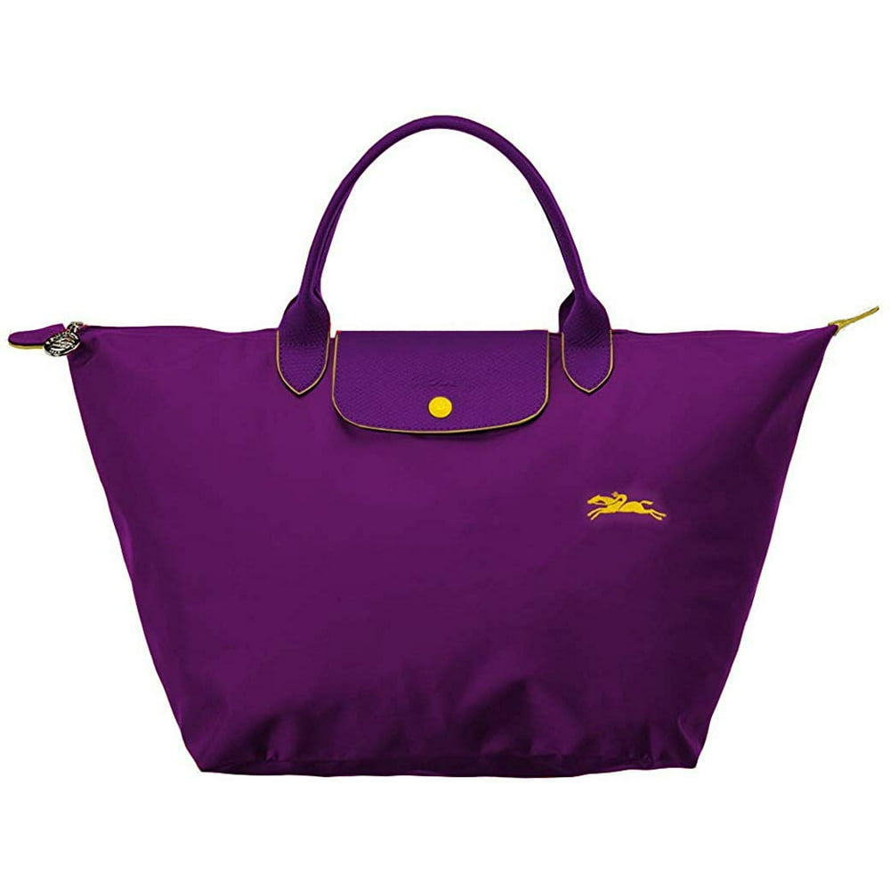LongChamp Women's Le Pliage Club Top Handle Handbag Medium Violet