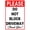 Warning Sign 2, variant on Do Not Block Driveway Unauthorized Towed Sign 8"x12" - Metal Security Decor for Home Business Yard Garden Office Street Road
