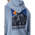 thumbnail image 5 of Napapijri Mataje Back Graphic Pullover Hoodie, Blue, 5 of 6