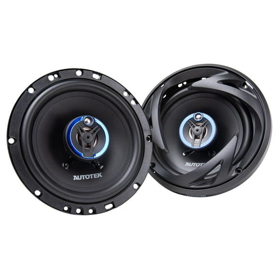 Autotek Street Machine SM653 6.5 Inch 3-Way Car Audio Coaxial Speaker System (Pair)