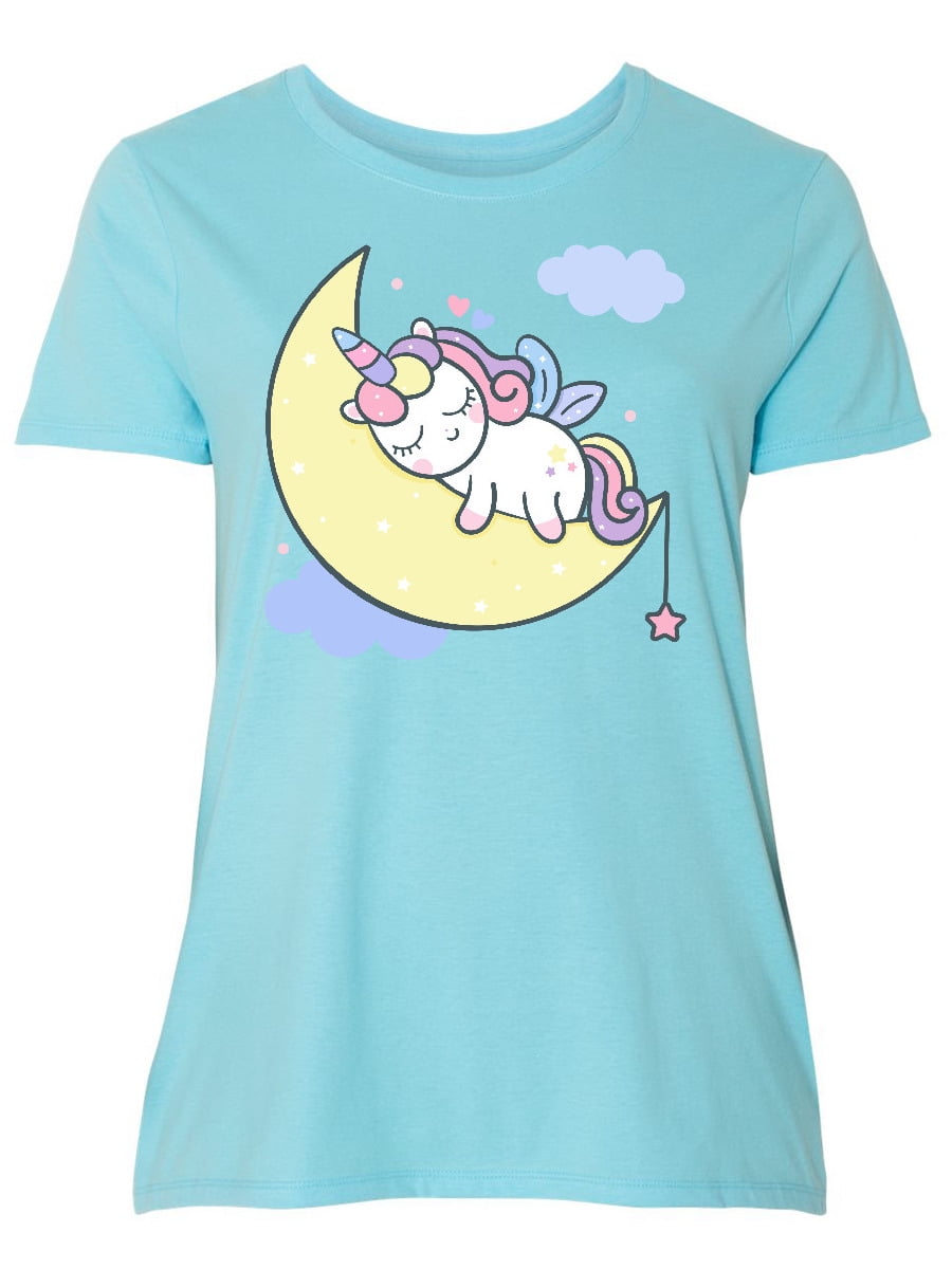 Plus size unicorn shirt Clearance