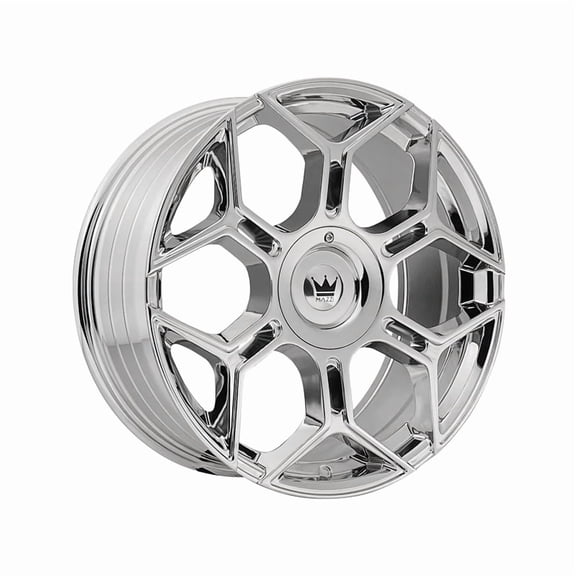 20x8.5 Mazzi 379 Libra Chrome Wheel 5x112/5x120 (35mm)