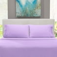thumbnail image 2 of Clara Clark 1800 Series Deep Pocket 4pc Bed Sheet Set Full Size, Lavender, Microfiber, 2 of 6