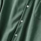 thumbnail image 4 of Ceisia Men's Relaxed Ribbed Cotton Shirt | Long-Sleeve Solid Turndown Collar Casual Top with Pocket Gift, 4 of 9