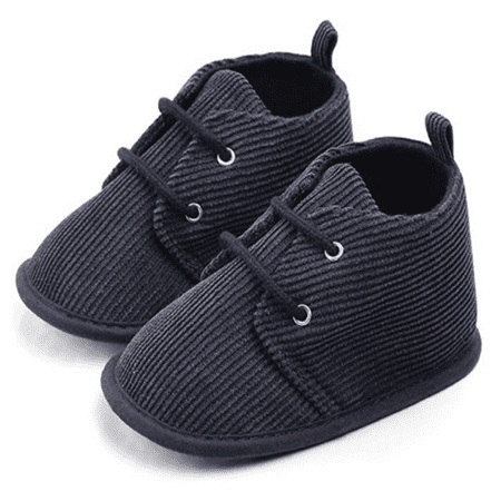 

hirigin Boys Girls Casual Shoes Soft Sole Anti-slip Shoes Solid Color Ankle Boots