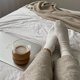 thumbnail image 5 of Nvzi 3 pares de calcetines de algodón para mujer - Calcetines con puños con volantes - Calcetines casuales con volantes (blanco lechoso), 5 of 5