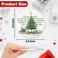 thumbnail image 2 of Family Like Branches on A Tree Christmas Ornament, Family Ceramic Ornament for Xmas Tree Hanging Decorations Gift, Gifts for Mom Dad Sister Brother Grandparents, Holiday Party Present, 2 of 4