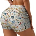 thumbnail image 2 of Fotbe Dogs Funny Pets Seamless Shorts, Womens Workout Shorts High Waist Stretch Booty Short for Gym/Yoga/Running/Biking-Medium, 2 of 9