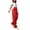 Red, variant on Stretch Casual Cargo Pants With Zipper Pockets For Outdoor Hiking And Daily Comfort Soft Beautiful Women's Casual Trousers