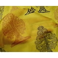 thumbnail image 4 of oneOone Silk Tabby Medium Yellow Fabric Floral & Flying Swan Block Fabric For Sewing Printed Craft Fabric By The Yard 42 Inch Wide, 4 of 4
