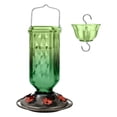 thumbnail image 2 of Hanging Plastic Hummingbird Feeder, Diamond Pattern Bird Feeder, Outdoor Garden Backyard Wild Bird Feeding Station, 2 of 4