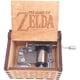 thumbnail image 5 of Caja de música The Legend of Zelda Caja musical con manivela de madera tallada, reproduce Zelda: Song of Storms de Ocarina of Time, marrón, 5 of 5