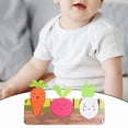 thumbnail image 3 of Sensory Busy Boards Accesorios Tirar Zanahorias Rompecabezas Juguetes Educativos Sunnimix tablero ocupado, 3 of 7