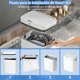 thumbnail image 4 of GALASALA Bote de Basura Cocina, 18L Botes de Basura ba&ntilde;o Inteligente con Sensor, Cesto de Basura con Tapa Delgado y Compacto para Dormitorio, Oficina, Cocina, 4 of 6
