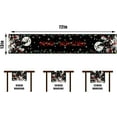 thumbnail image 7 of Christmas Table Runner Merry Christmas Tablecloth Winter New Year Xmas Decorations and Supplies for Home Kitchen Table-13×72'''', 7 of 7