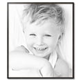 thumbnail image 2 of ArtToFrames 34" x 39" Black Square with Gold Beads Picture Frame, 34x39 inch Black Wood Poster Frame (WOM-5021), 2 of 7