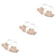 thumbnail image 4 of Pendientes Qarigey Bohemio Retro Abanico Borla Rosa Type1 NO1, 4 of 6