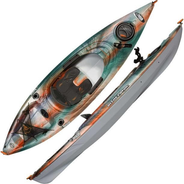 Pelican Intrepid 100X Angler Kayak Komodo/Light Grey