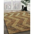 thumbnail image 2 of Ahgly Company Indoor Rectangle Patterned Metallic Gold Novelty Area Rugs, Swatch Sample, 2 of 6