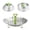 Diameter 11 IN, variant on Premium Vegetable Steamer Basket Stainless Steel Folding - Expandable 6.1" to 11" with Triangle Stand for Veggie, Fish & Seafood