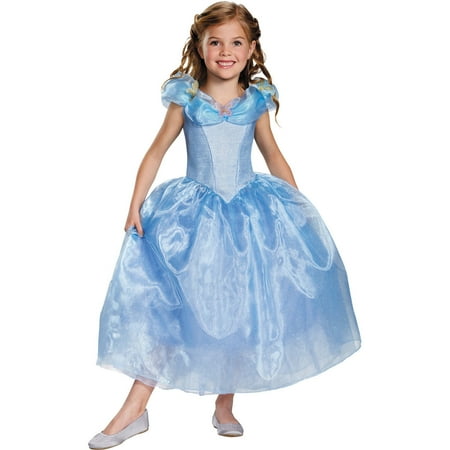 Cinderella Movie Deluxe Child Halloween Costume (Best Dressed Halloween Costumes)