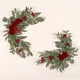 thumbnail image 1 of Arco de flores para boda, guirnalda de flores artificiales rústicas para dintel, hojas verdes, rosas, peonías, girasoles, corona para puerta, decoración del hogar, 1 of 6