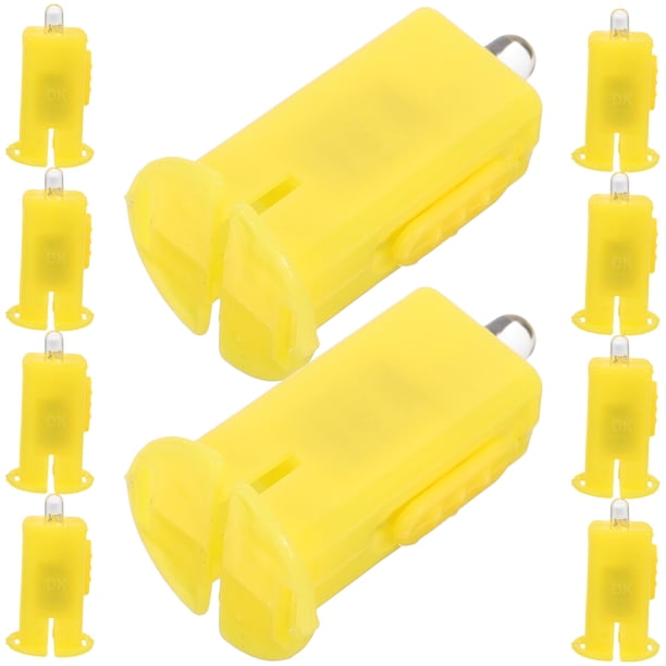 10 linternas de papel electrónicas LED con mechas y globos, luz LED en miniatura para bodas, Halloween, fiestas navideñas y festivales (luz blanca).