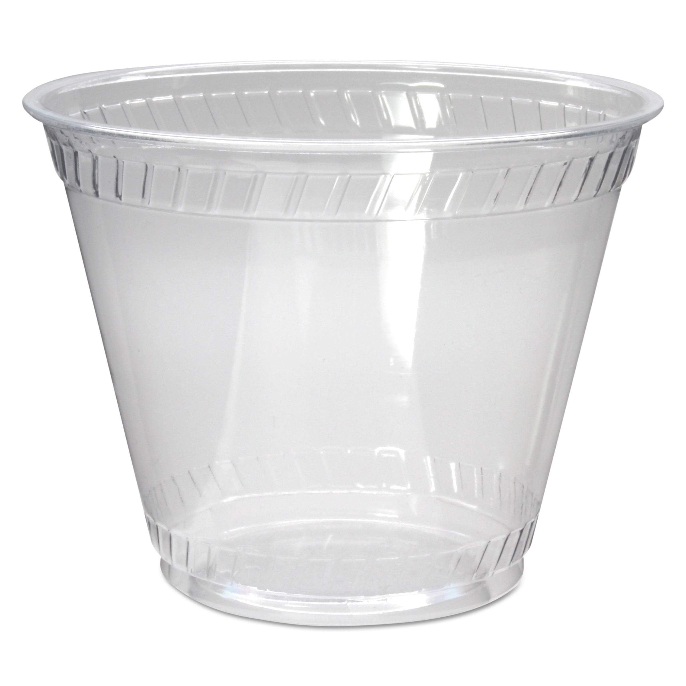 Fabri-Kal Greenware Cold Drink Cups, Old Fashioned, 9 oz, Clear