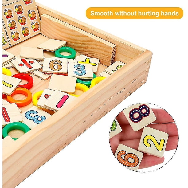 Buena Compra Ábaco de madera para niños y bebés, Juguetes educativos de Buena Compra Ábaco de madera para niños y bebés, Juguetes educativos de
