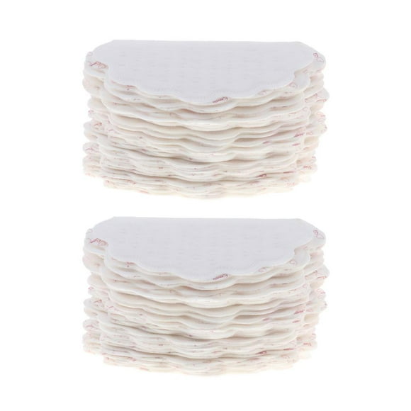 40 Piezas Desechables Axilas Axilas Sudor Almohadilla Guardia Transpiración Salvador Almohadillas para el sudor de las axilas